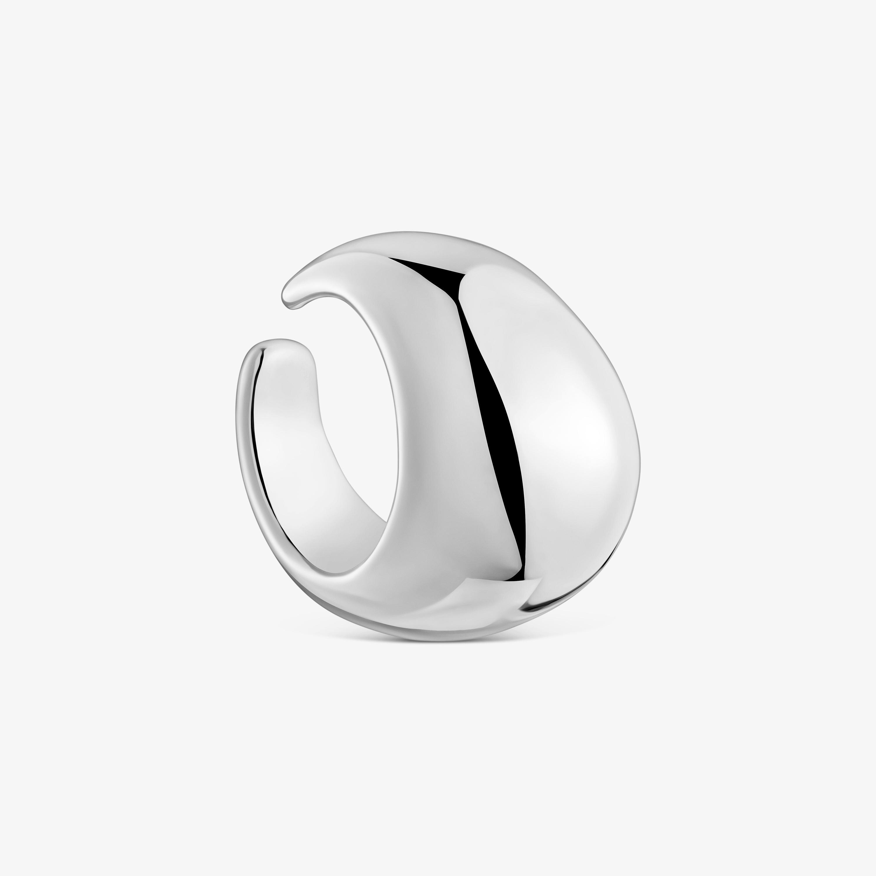 Silver Earcuff Warm