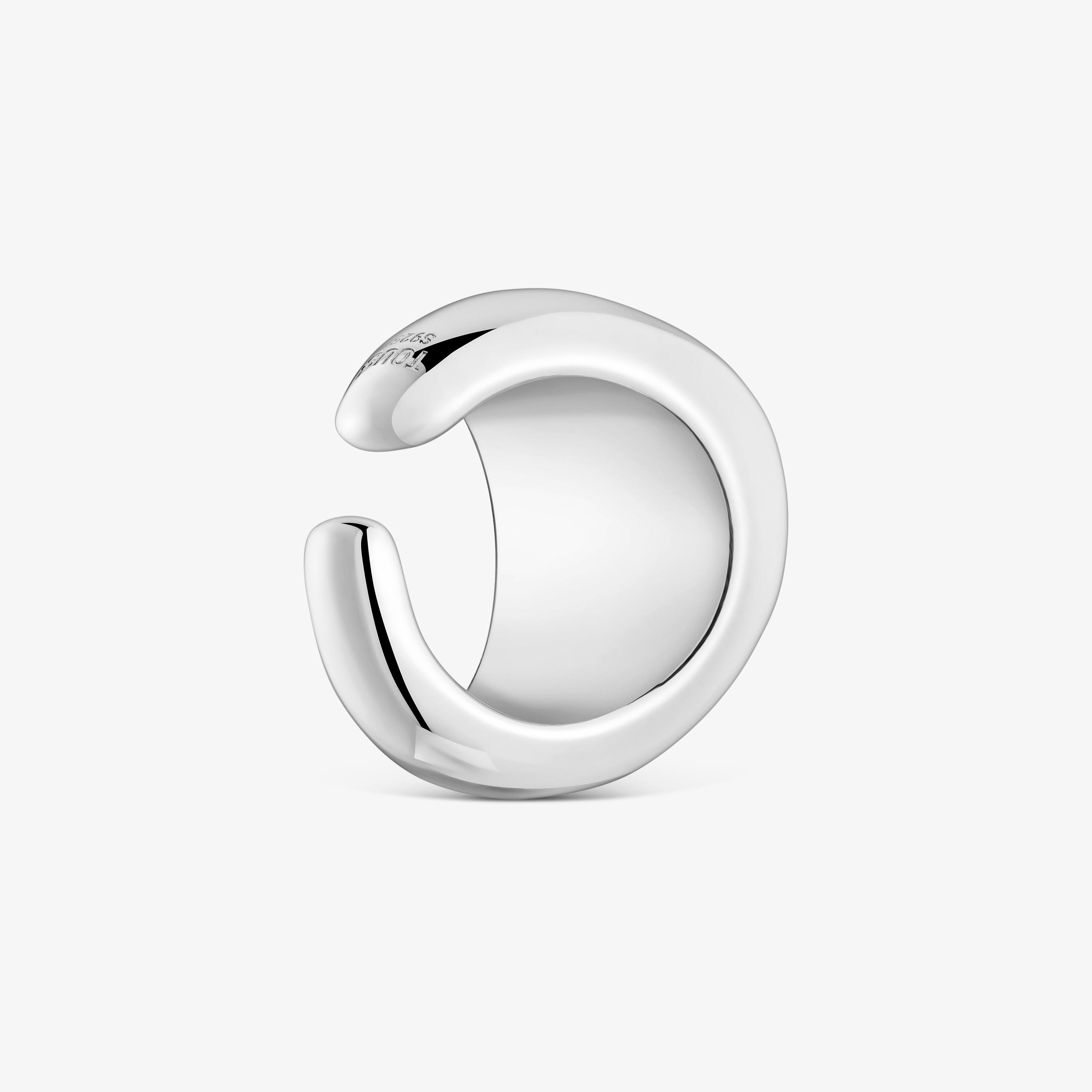 Silver Earcuff Warm