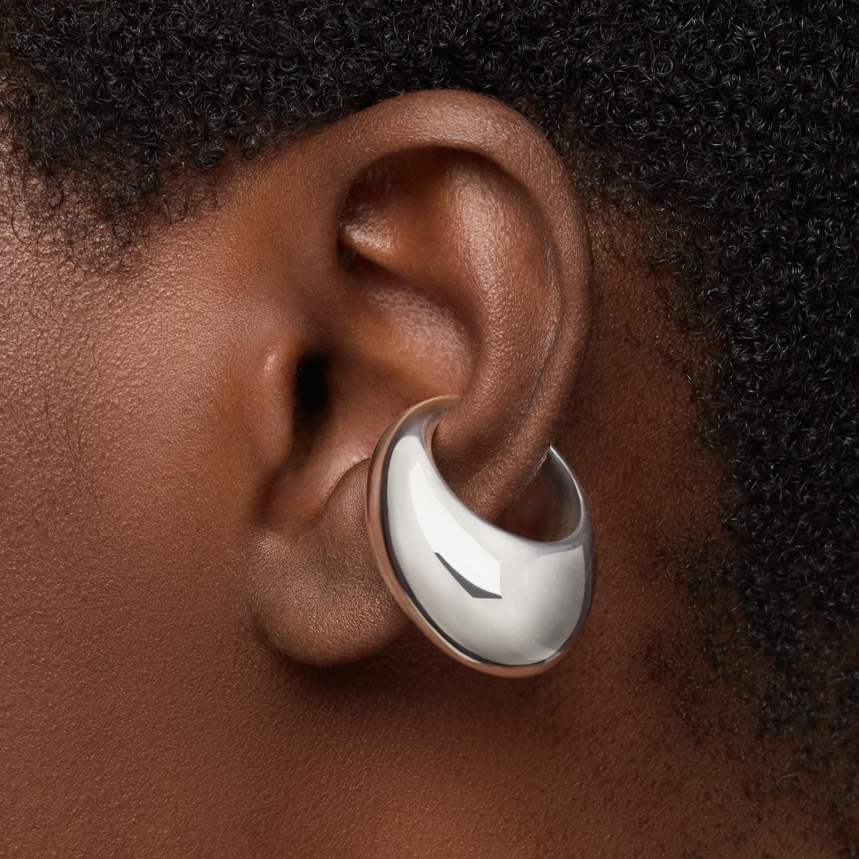 Silver Earcuff Warm