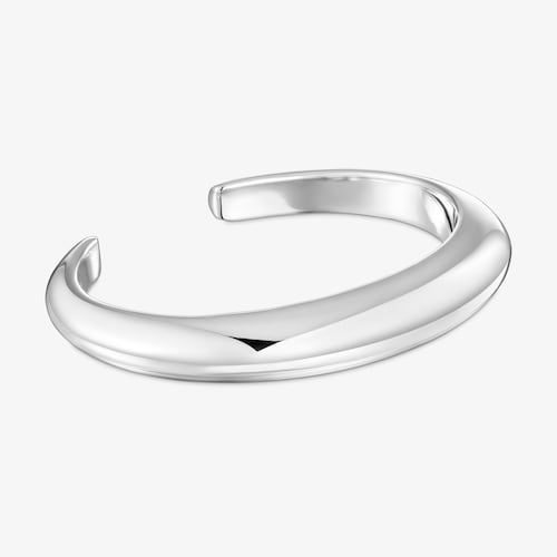 Pulsera esclava de plata Warm