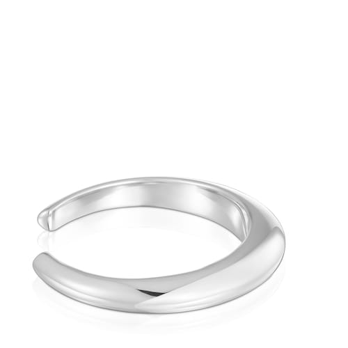 Pulsera esclava de plata Warm