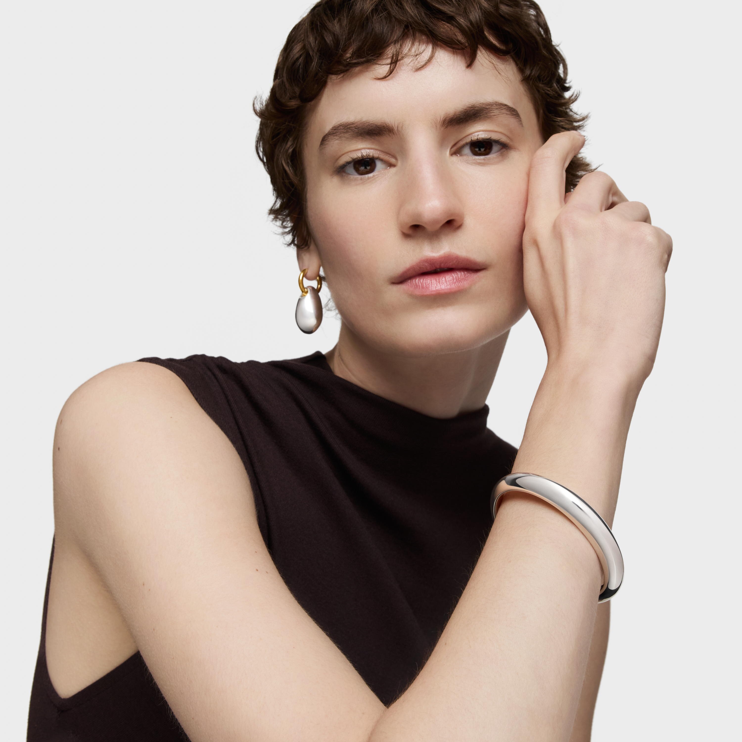 Silver Bangle Warm