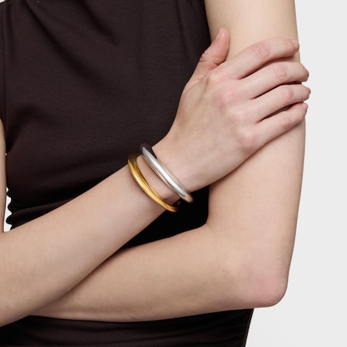 Pulsera esclava de plata Warm