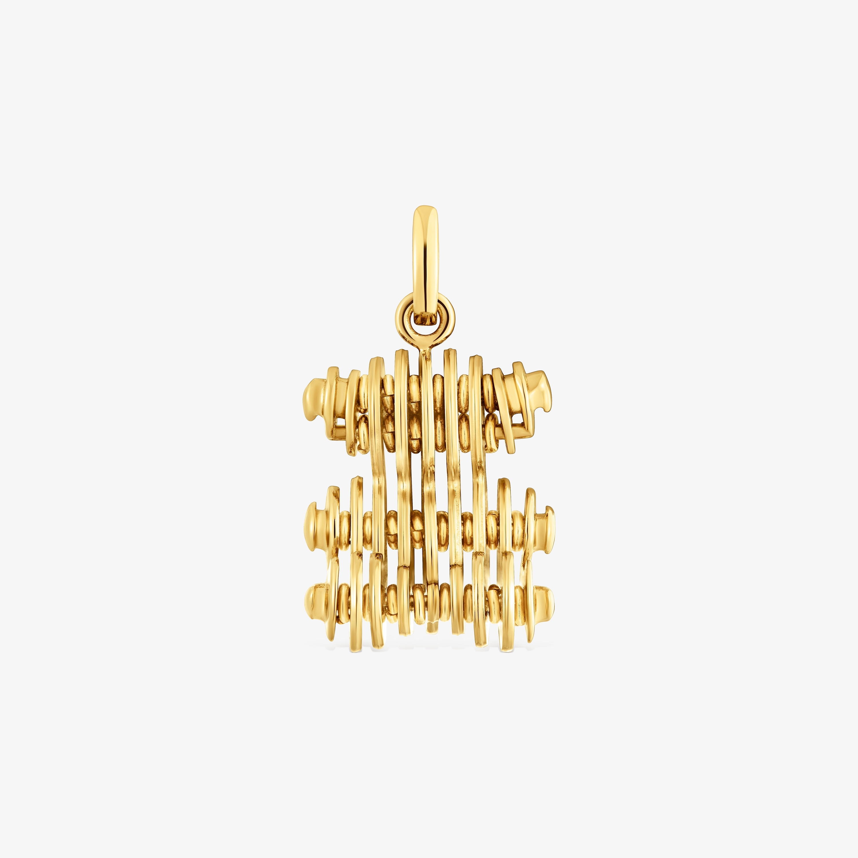 Bear Pendant with 18K gold vermeil over rolled silver Bold Bear | TOUS