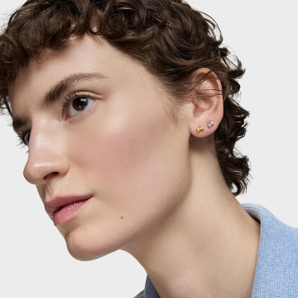 Stalowy Piercing do ucha z kokardą TOUS Ribbon