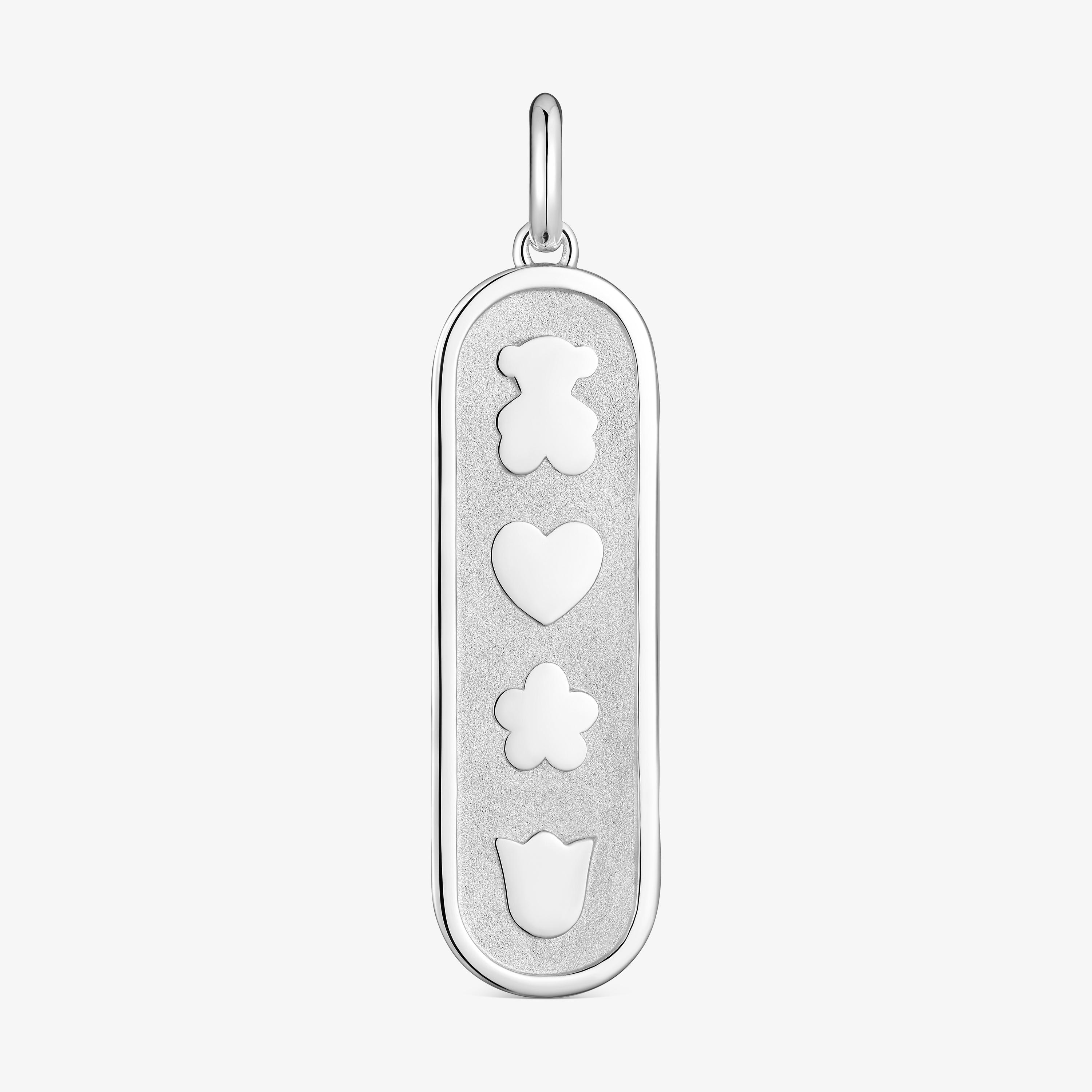 Silver pendant with motifs Medallions