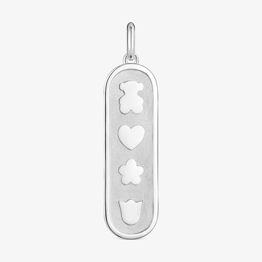 Pendentif en argent et motifs Medallions