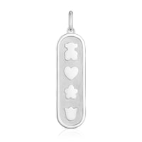 Silver pendant with motifs Medallions