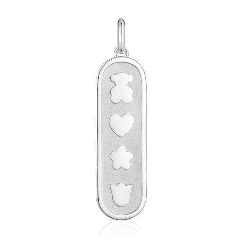 Silver pendant with motifs Medallions