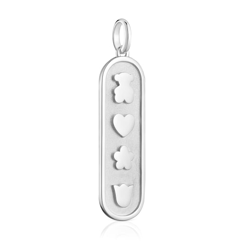 Silver pendant with motifs Medallions