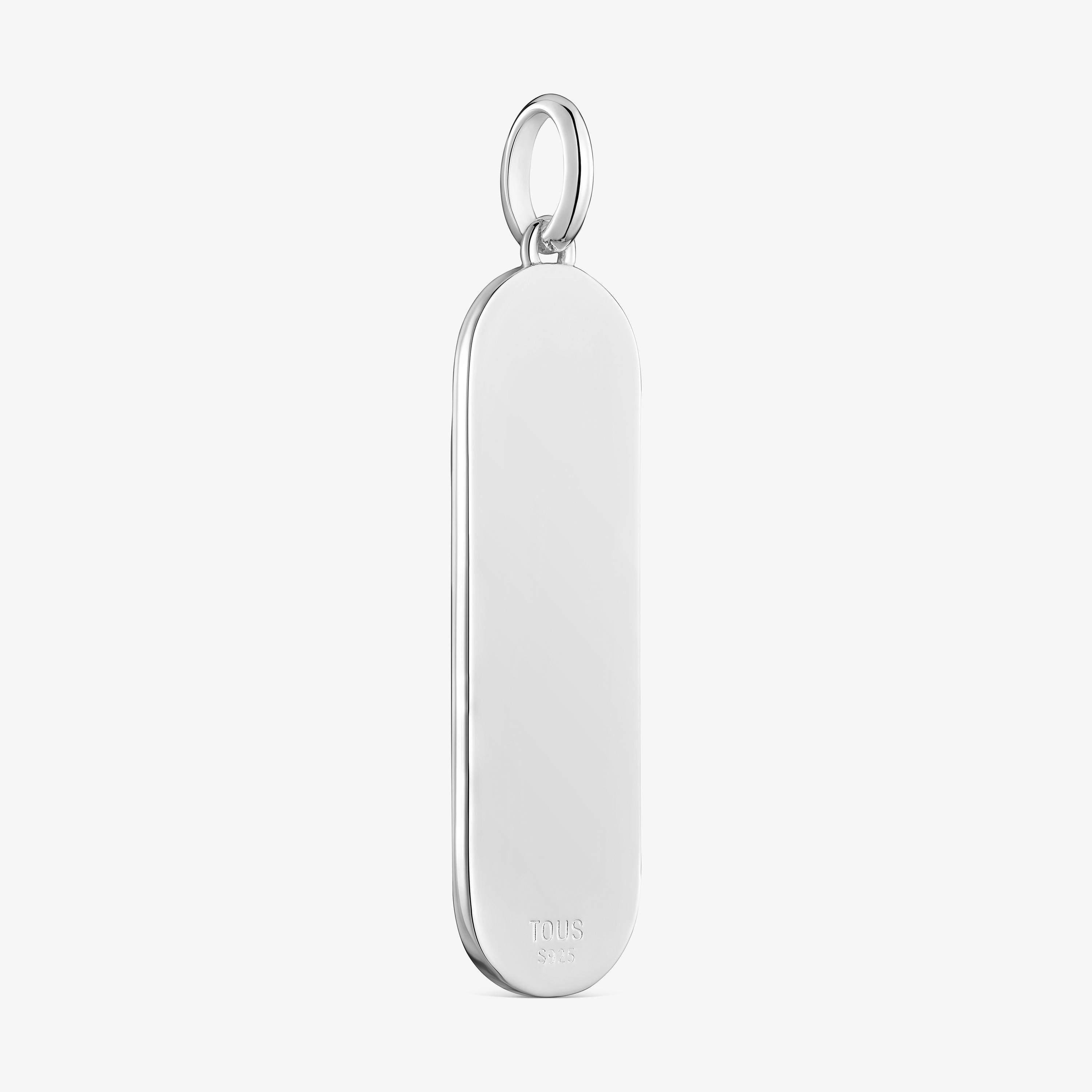 Silver pendant with motifs Medallions