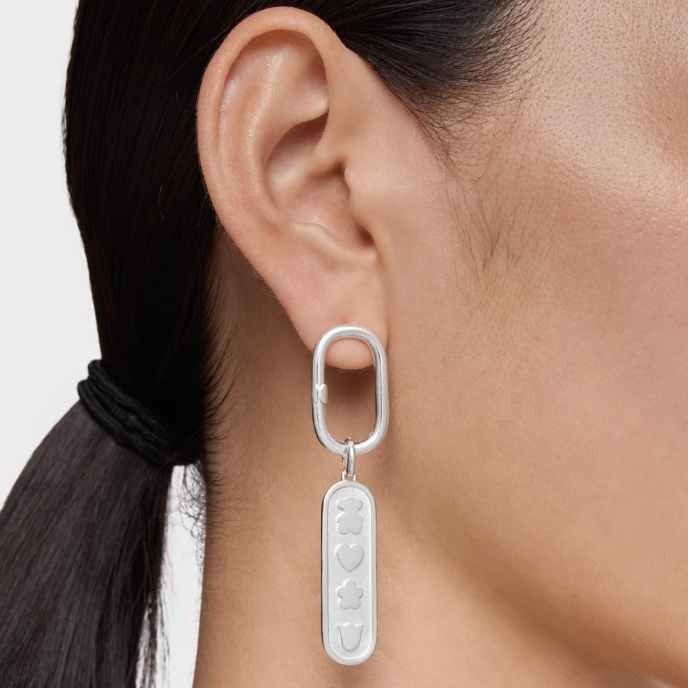 Pendentif en argent et motifs Medallions