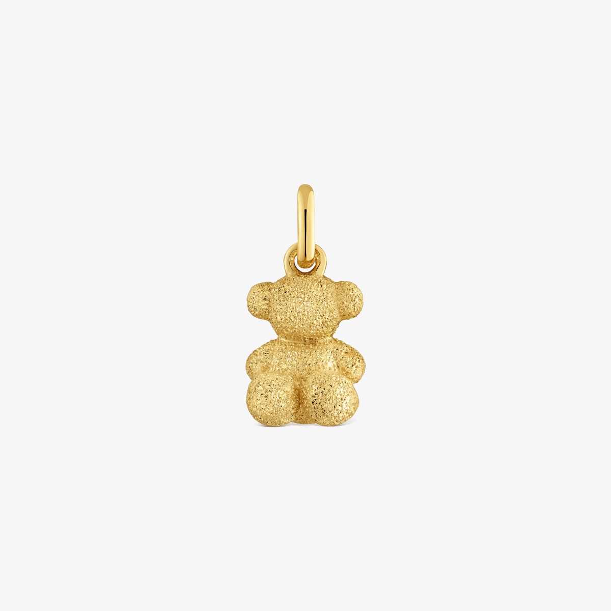Tous - Colgante Oso Con Baño De Oro 18 Kt Sobre Plata Diamantada Bold Bear - Dorado