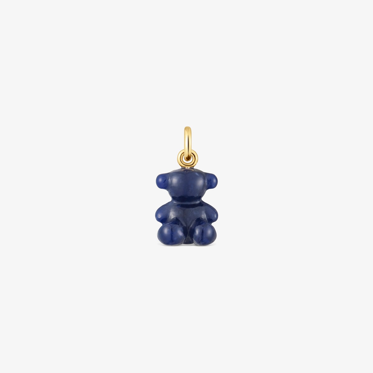 Tous - Colgante Oso Pequeño Con Sodalita Y Oro 14 Kt Bold Bear - Azul