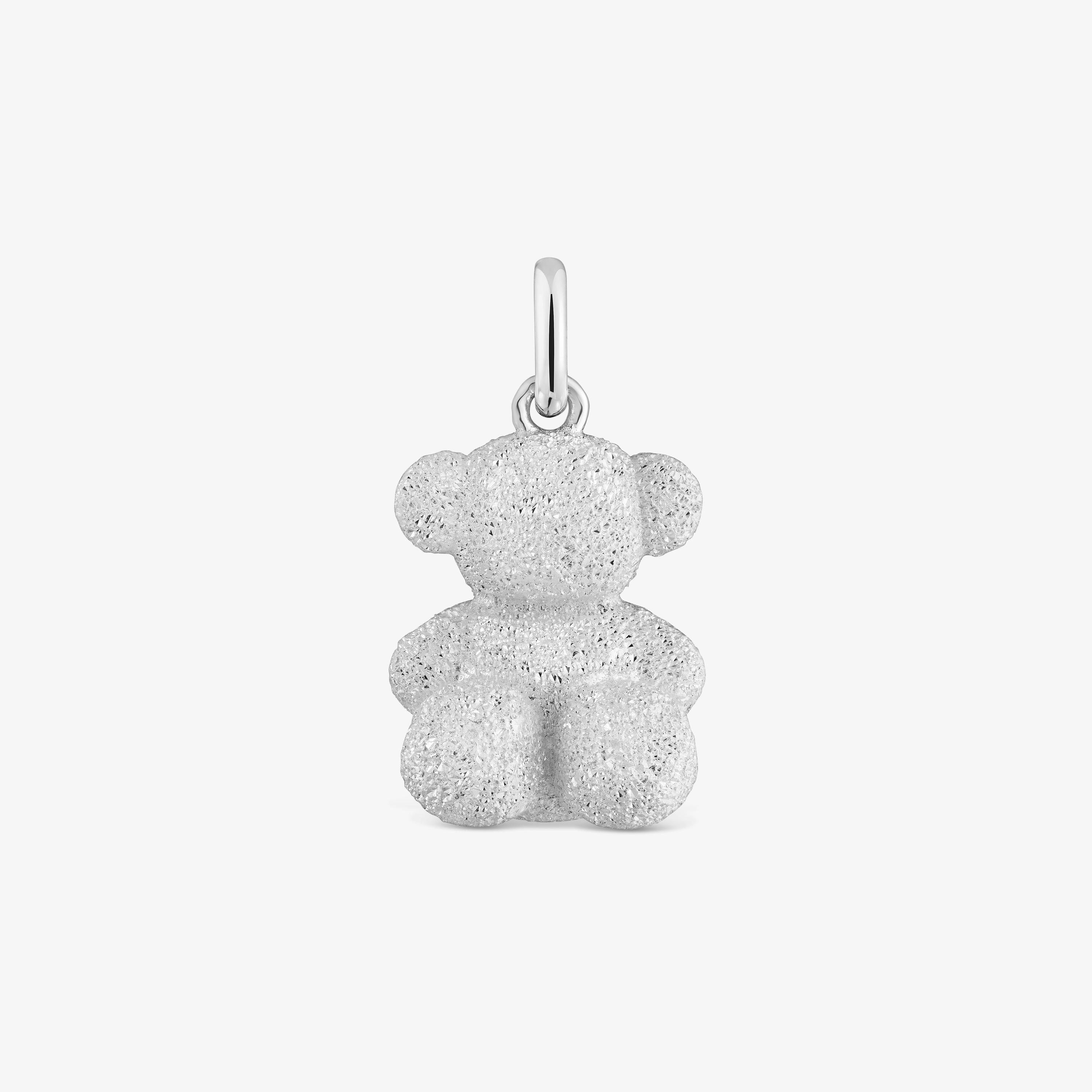 Ｂ☆シルバーカラーのクロムペン Bold Bear Medium diamond silver Bear pendant Bold Bear | TOUS