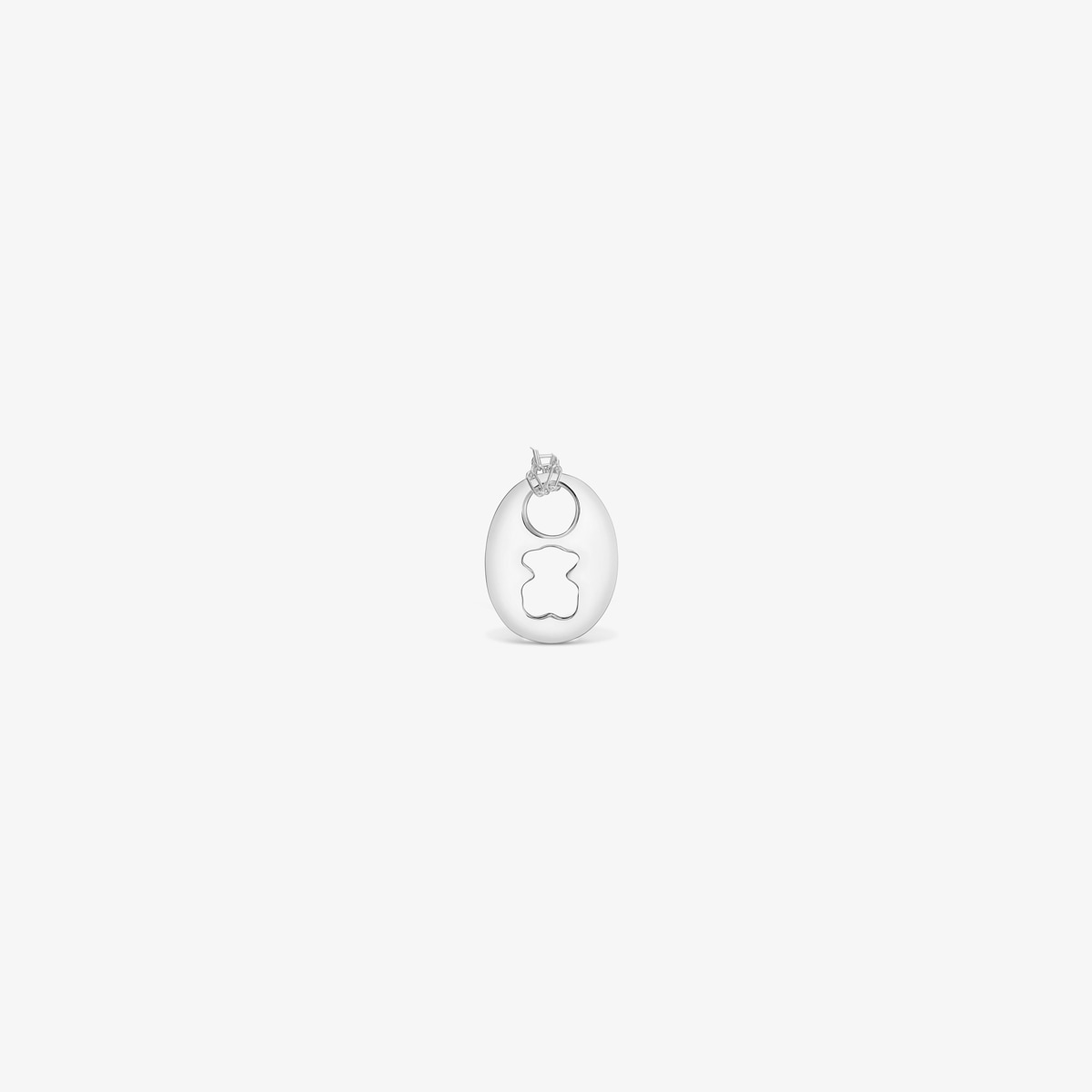 Tous - Collar De Plata Calabrote Oso - Plateado