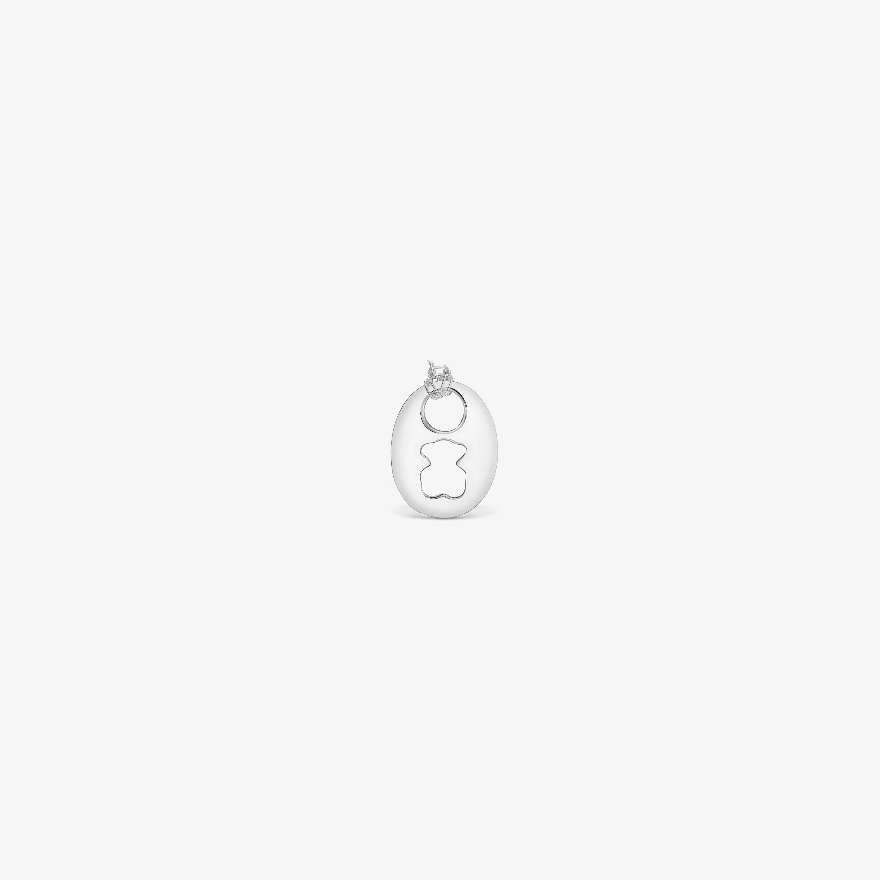 Silver Necklace Calabrote Bear