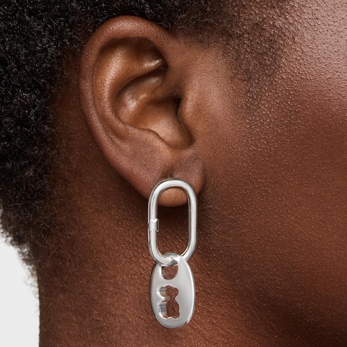 Collar de plata Calabrote Oso