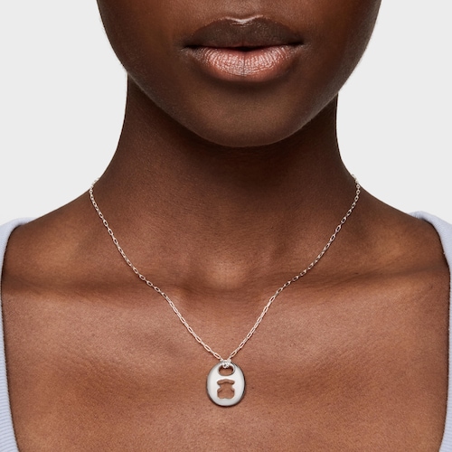 Collar de plata Calabrote Oso