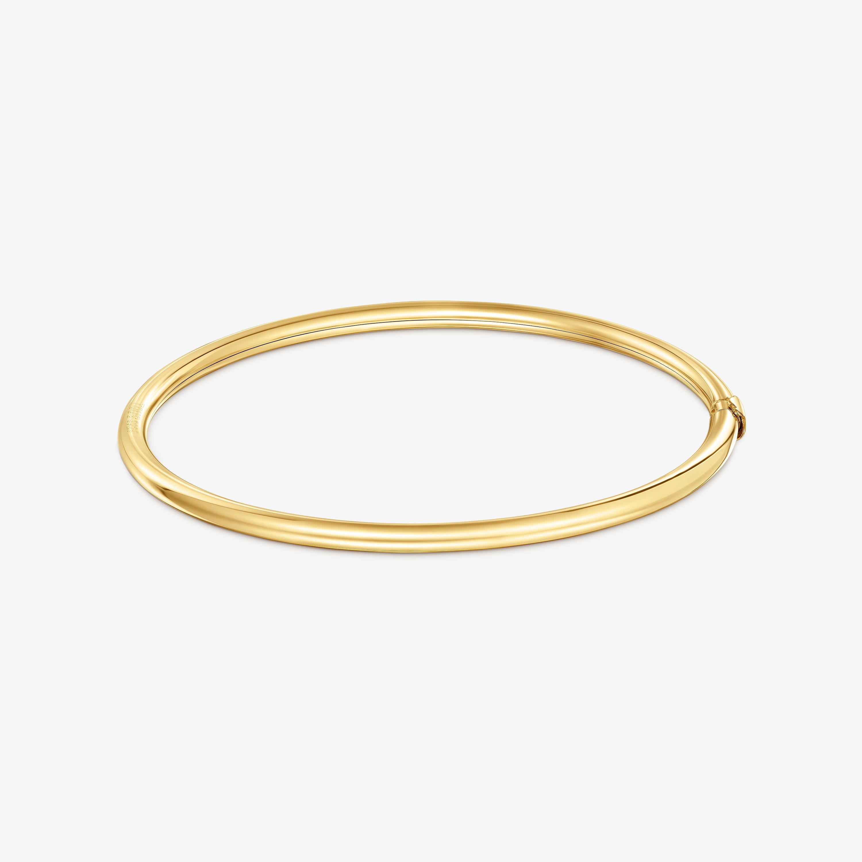 Bangle with 18K gold vermeil Hold