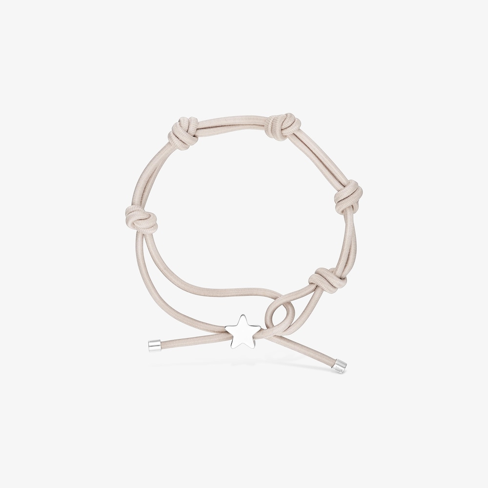 Gray elastic Bracelet and silver star Sweet Dolls