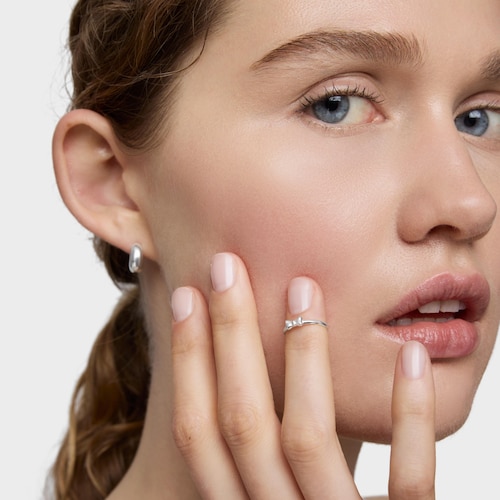 Claws ring de plata motivo lazo TOUS Ribbon