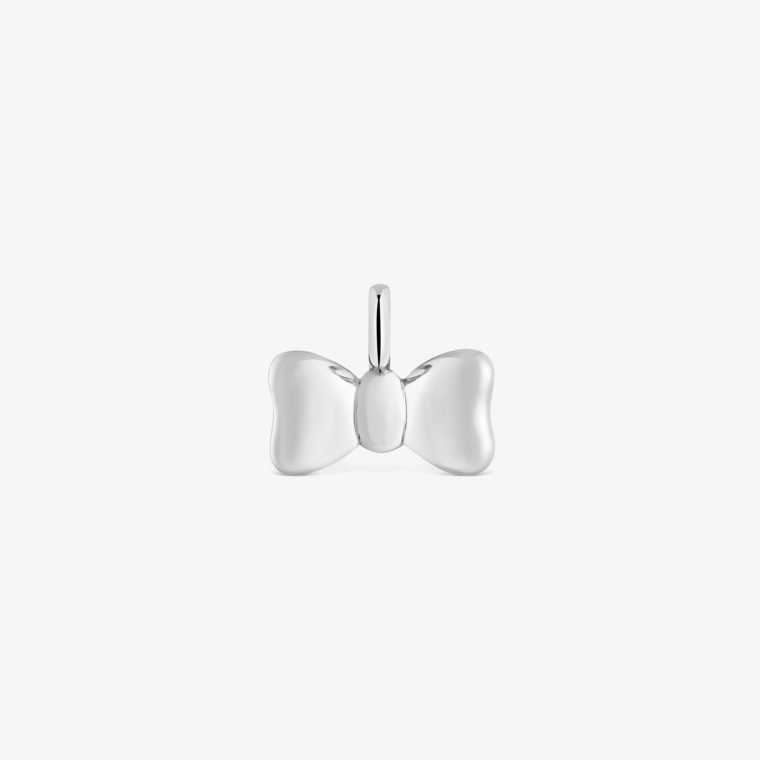 15 mm silver ring bow Pendant TOUS Ribbon