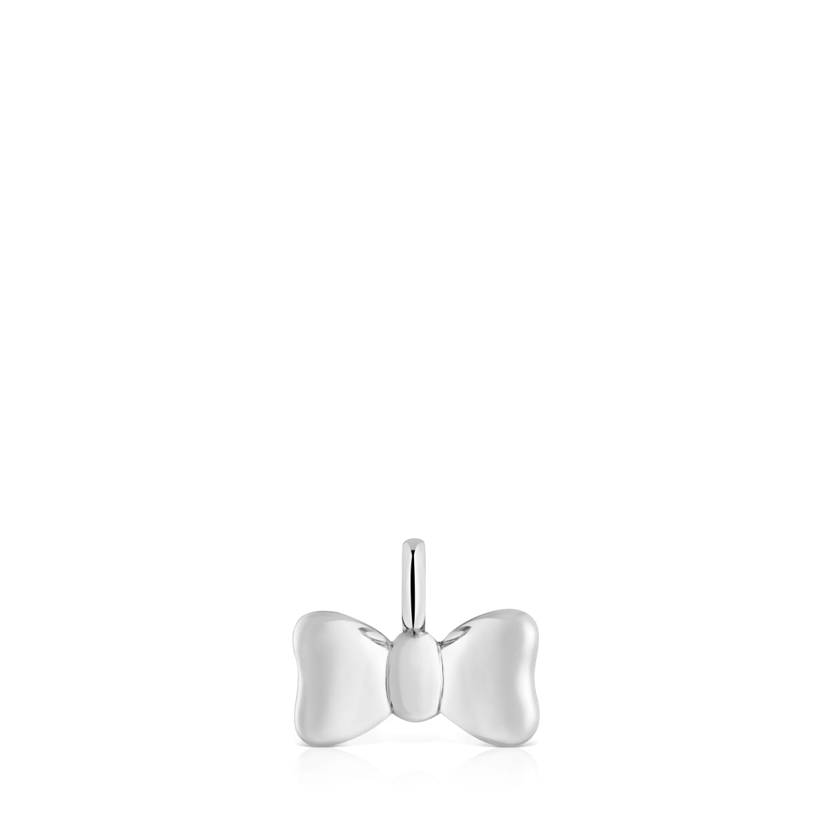 Tous - Colgante Lazo Anilla De Plata 15 Mm Tous Ribbon - Plateado