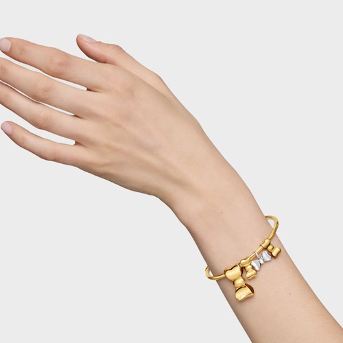 Colgante lazo anilla de plata 15 mm TOUS Ribbon