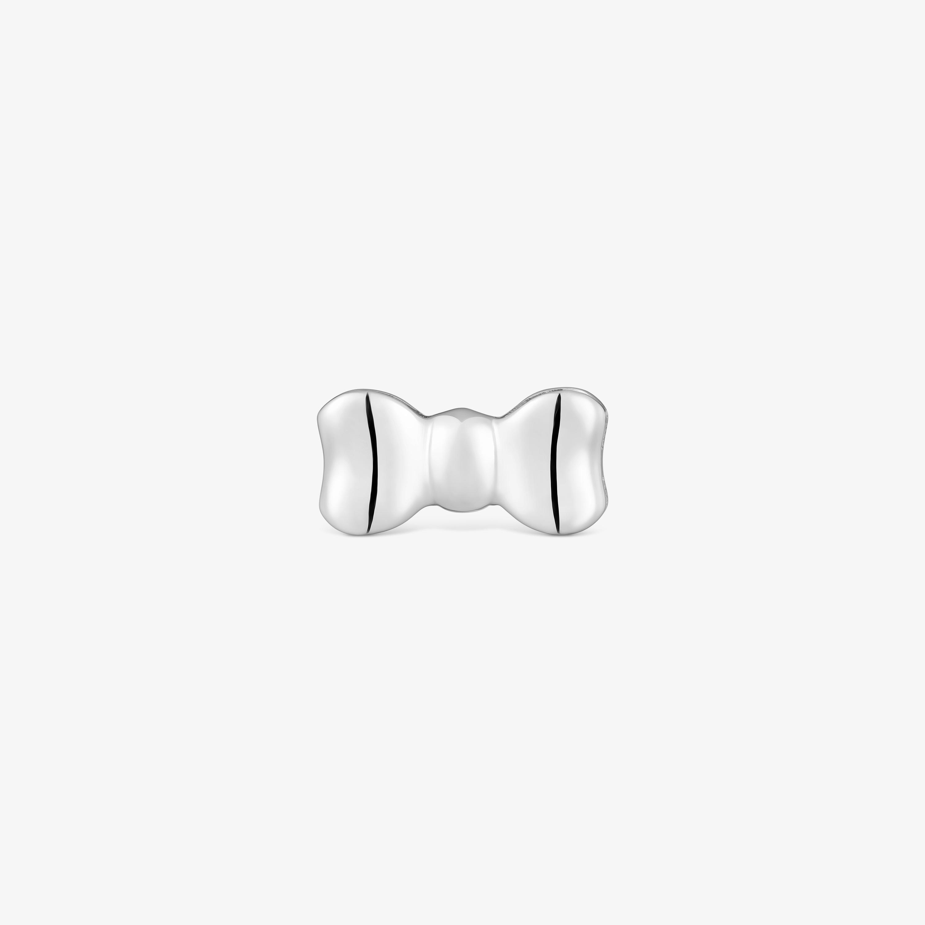 mm silver bow Pendant TOUS Ribbon