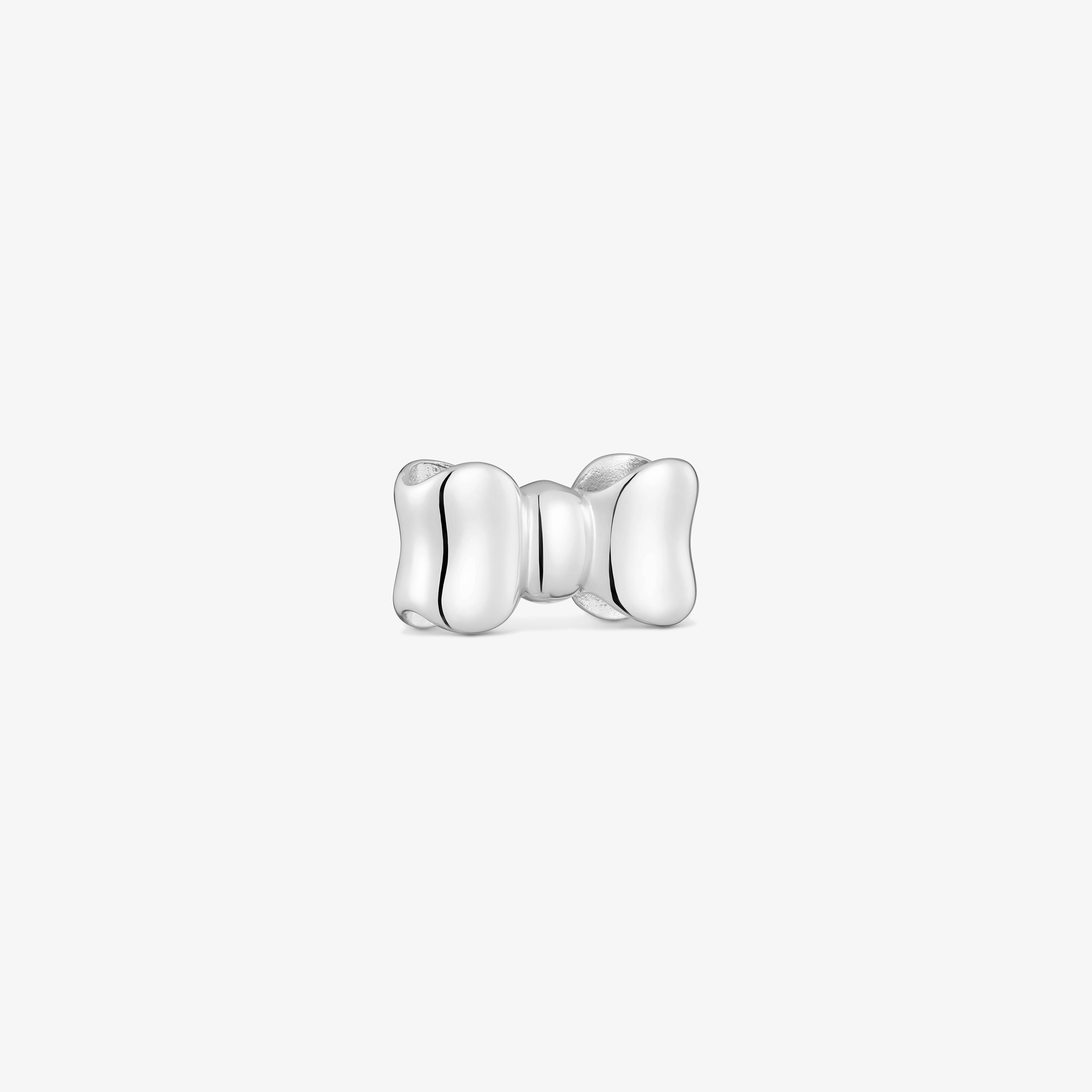 mm silver bow Pendant TOUS Ribbon