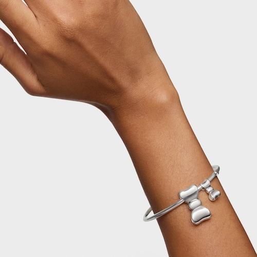 Colgante lazo de plata 25 mm TOUS Ribbon