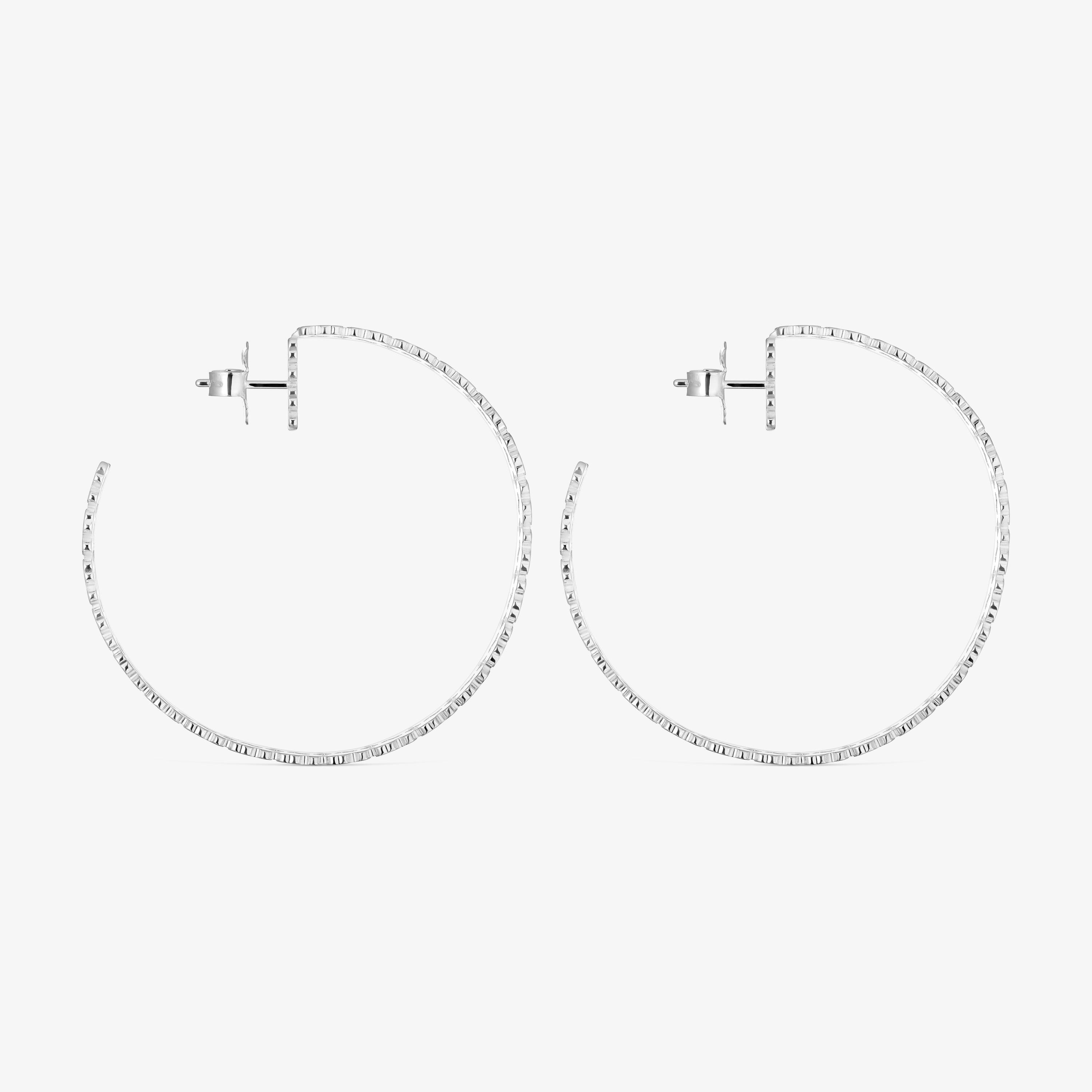 mm silver Hoop earrings TOUS Sweet 40s