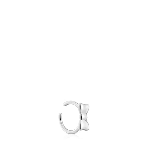 Earcuff lazo de plata TOUS Ribbon