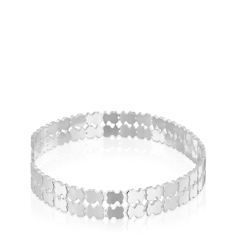 Small silver Bangle TOUS Sweet 40s
