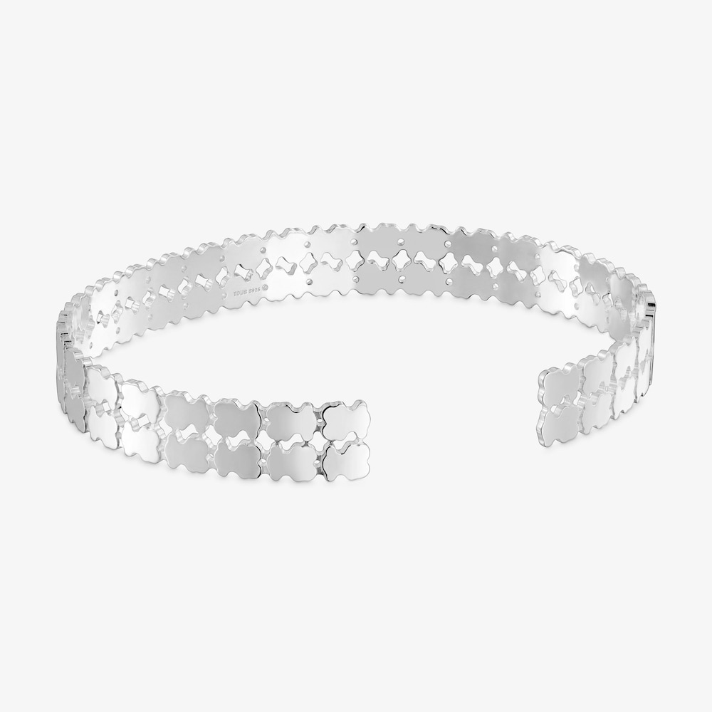 Small silver Bangle TOUS Sweet 40s