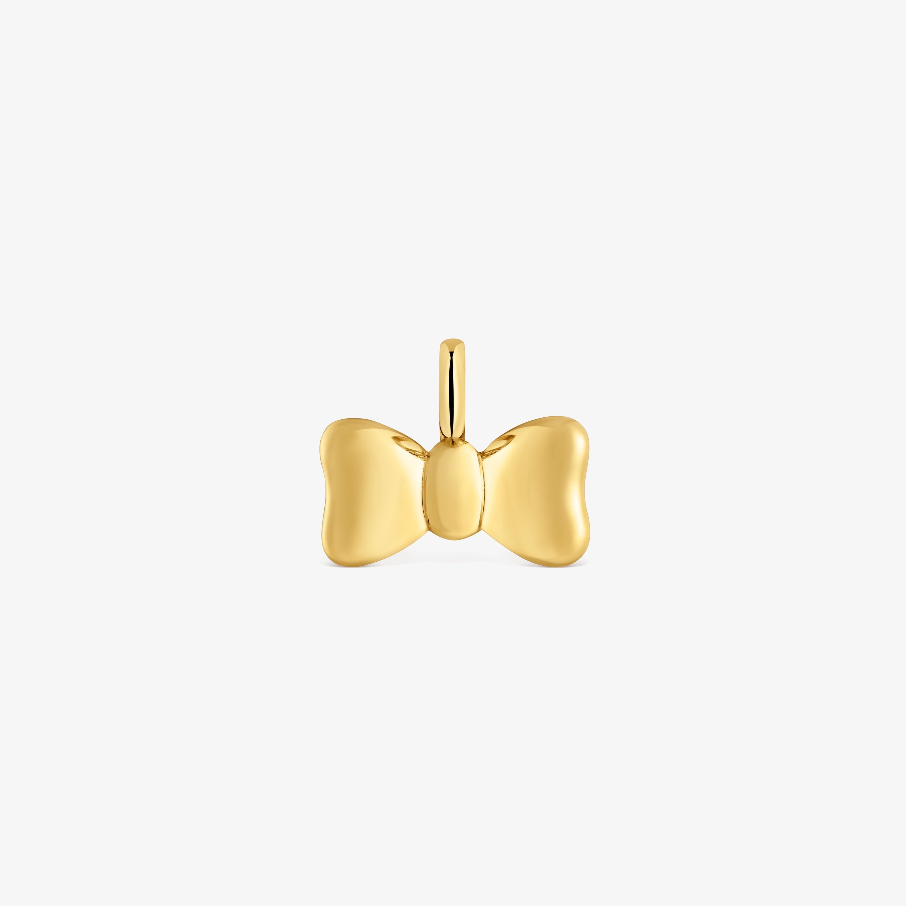 15 mm bow ring Pendant with 18K gold vermeil TOUS Ribbon