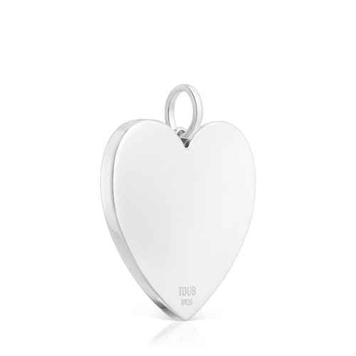 Twotone bowmotif heart Pendant TOUS Ribbon