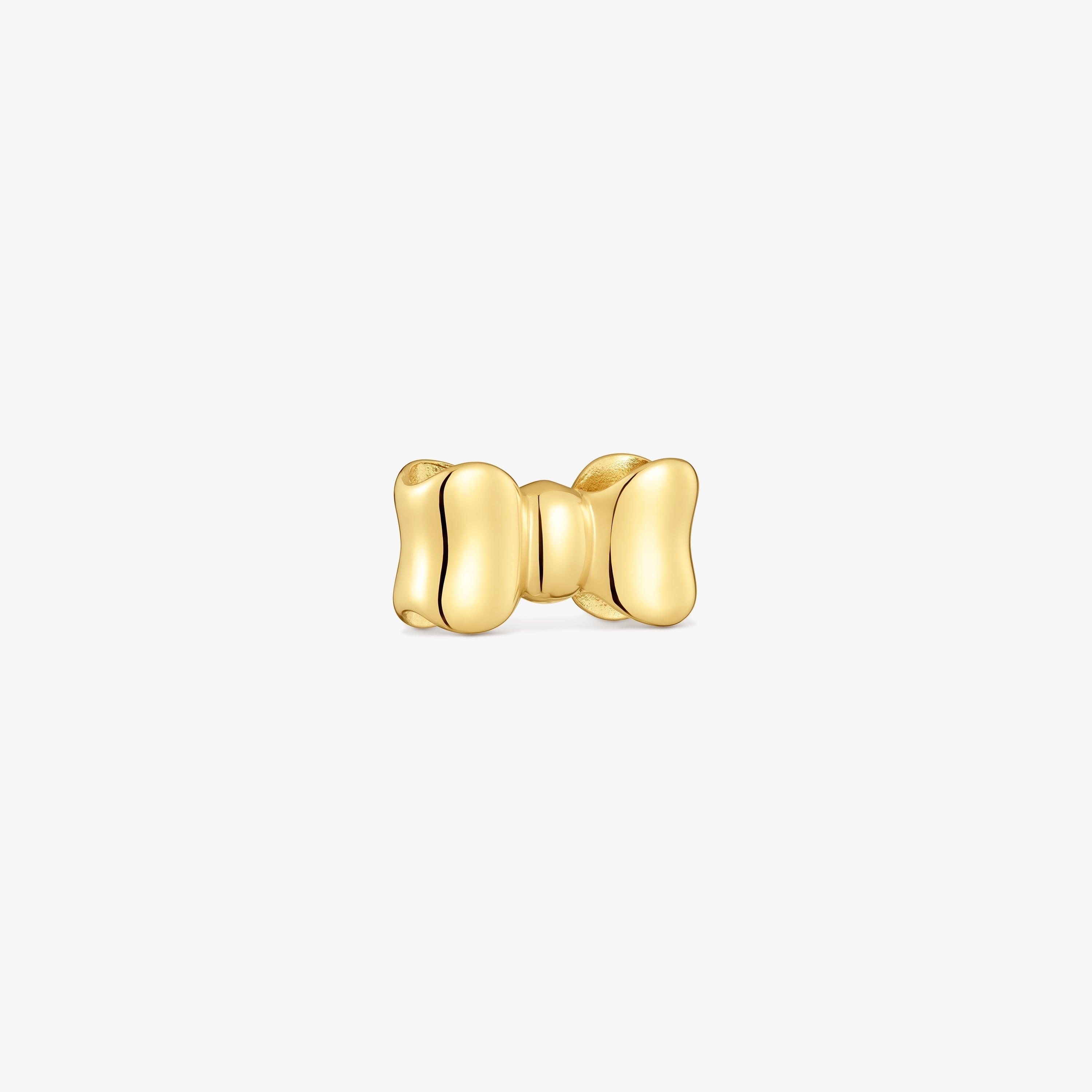 mm bow Pendant with 18K gold vermeil TOUS Ribbon