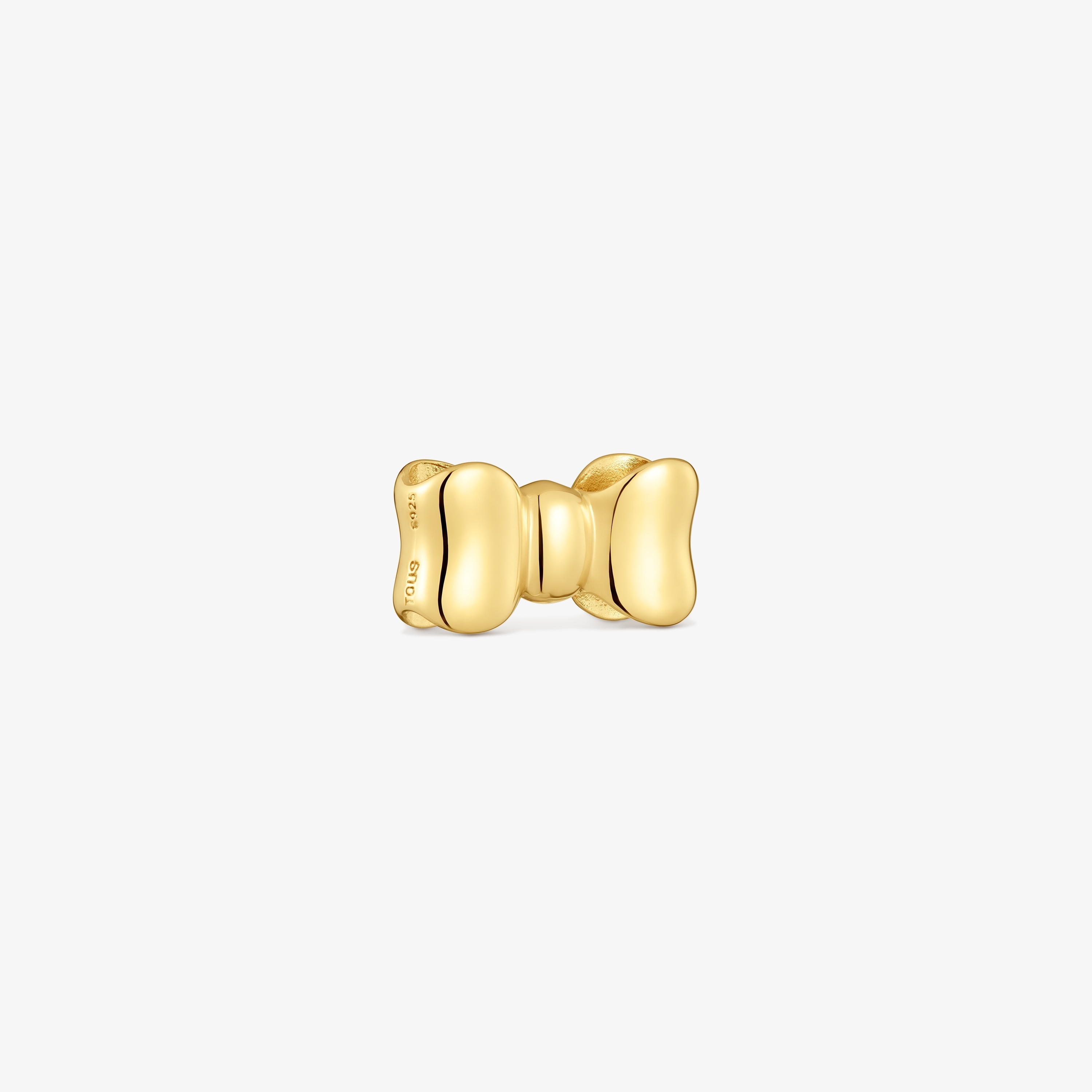 mm bow Pendant with 18K gold vermeil TOUS Ribbon