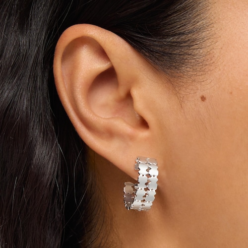 Pendientes aro de plata 22 mm TOUS Sweet 40s