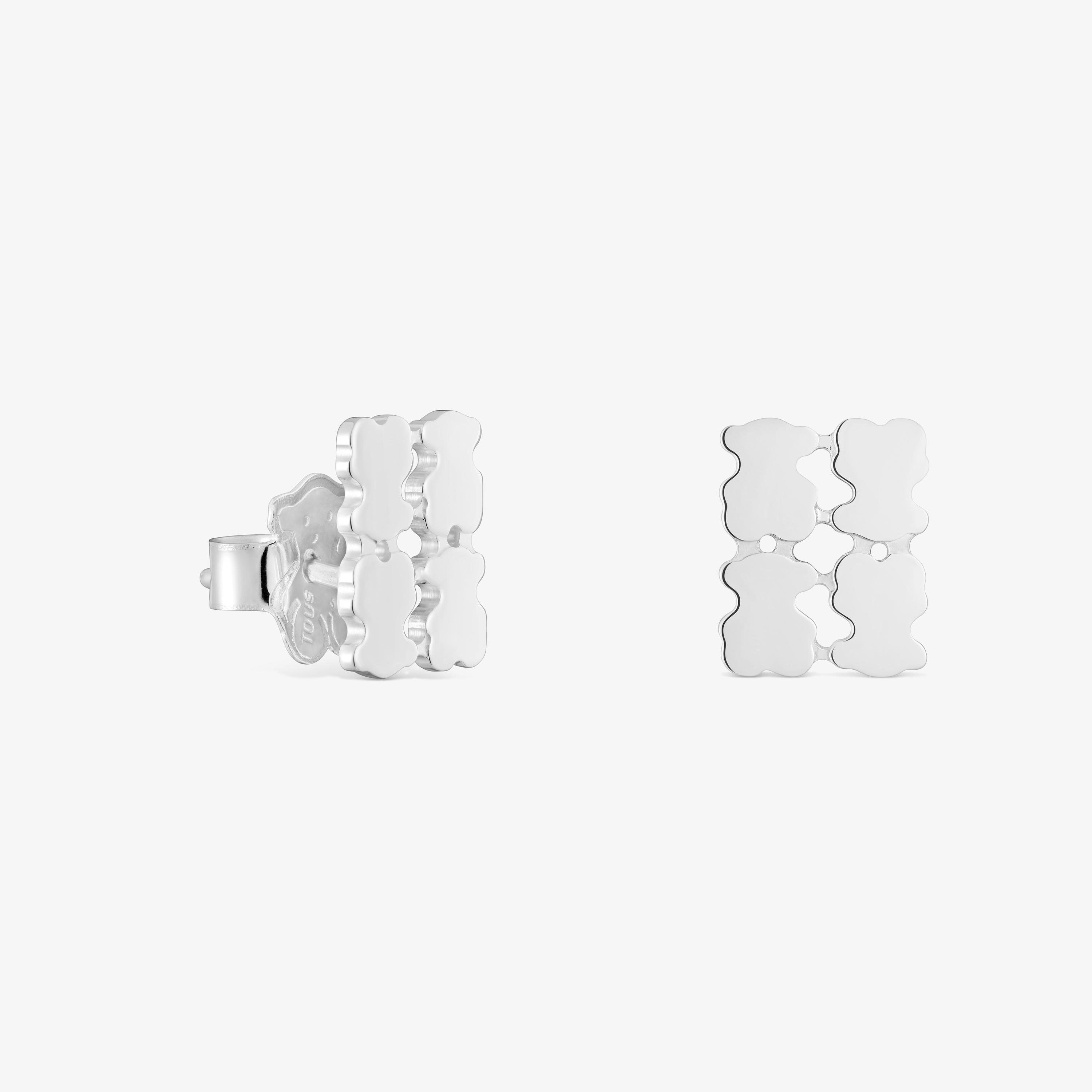 Silver Earrings TOUS Sweet 40s