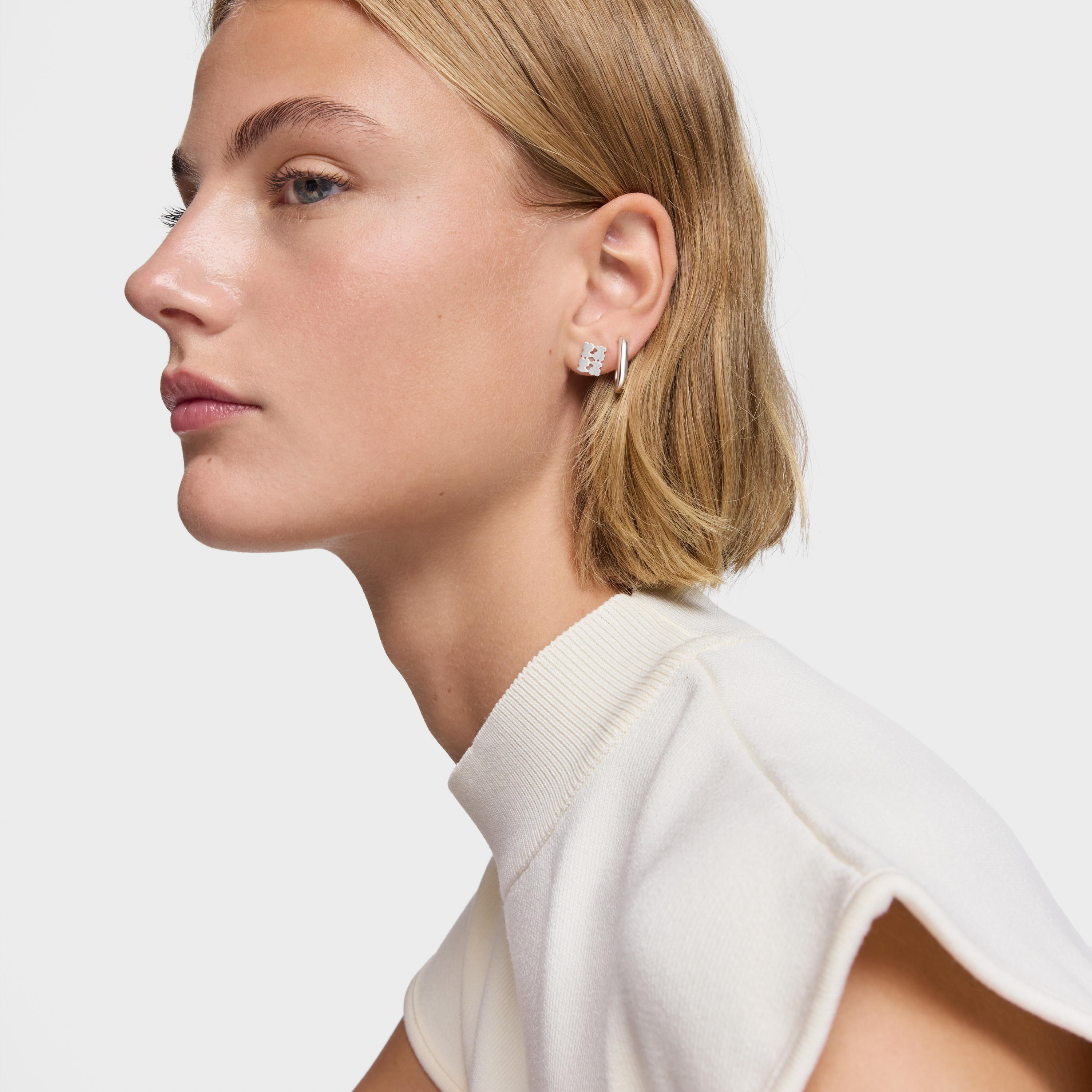 Silver Earrings TOUS Sweet 40s