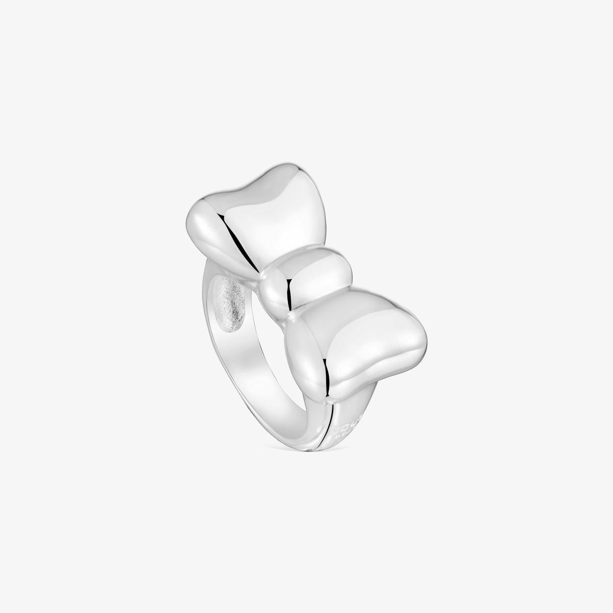 Tous - Anillo Lazo De Plata Tous Ribbon Talla 12