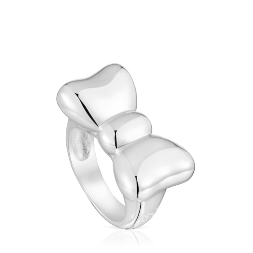 Silver bow Ring TOUS Ribbon