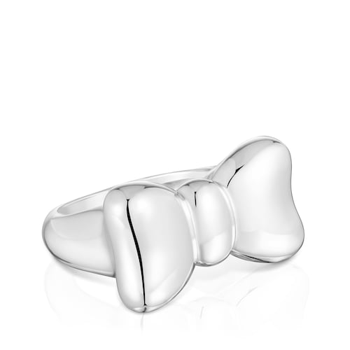 Silver bow Ring TOUS Ribbon