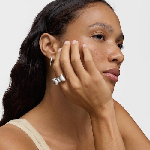 Silver bow Ring TOUS Ribbon