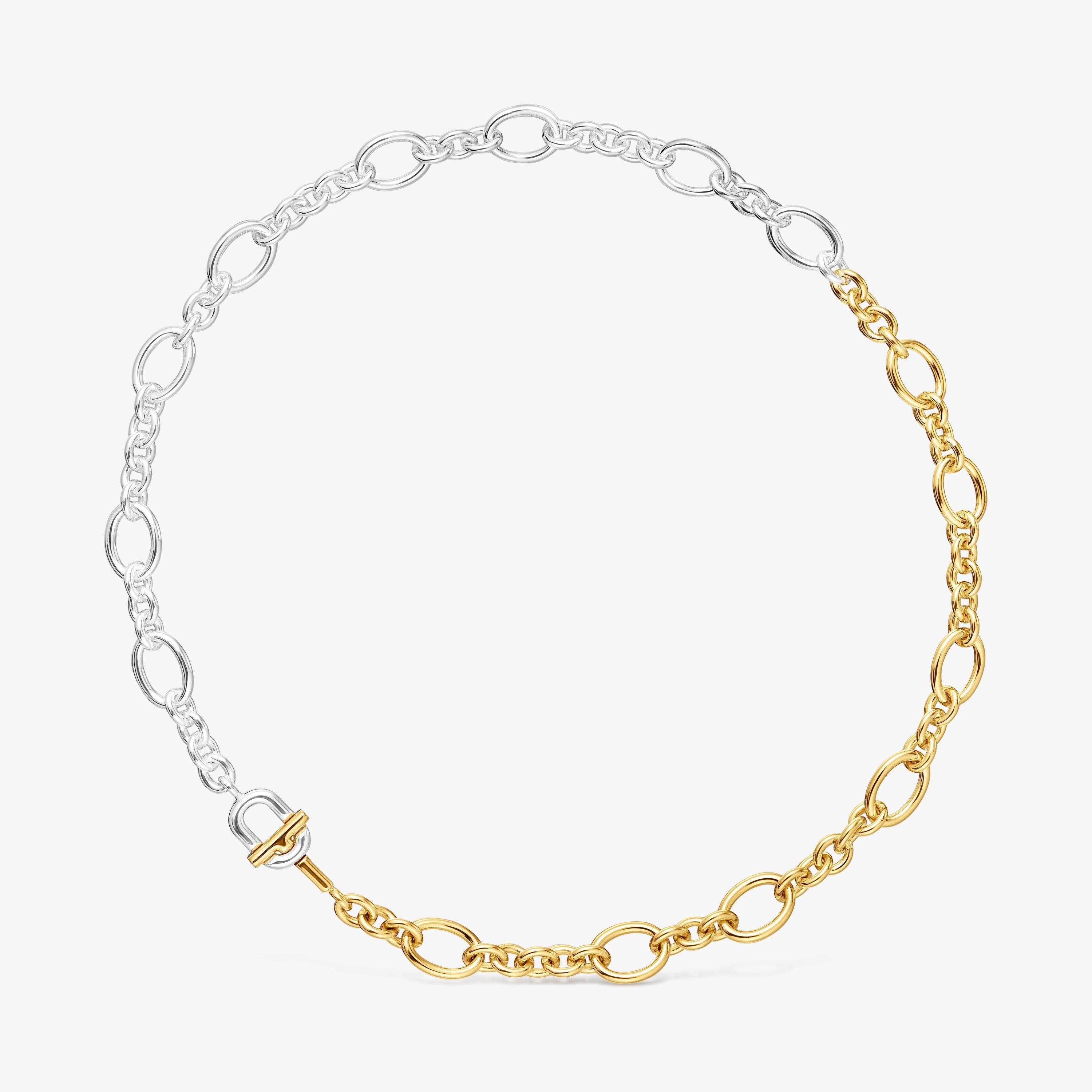 two-tone chain Necklace TOUS MANIFESTO