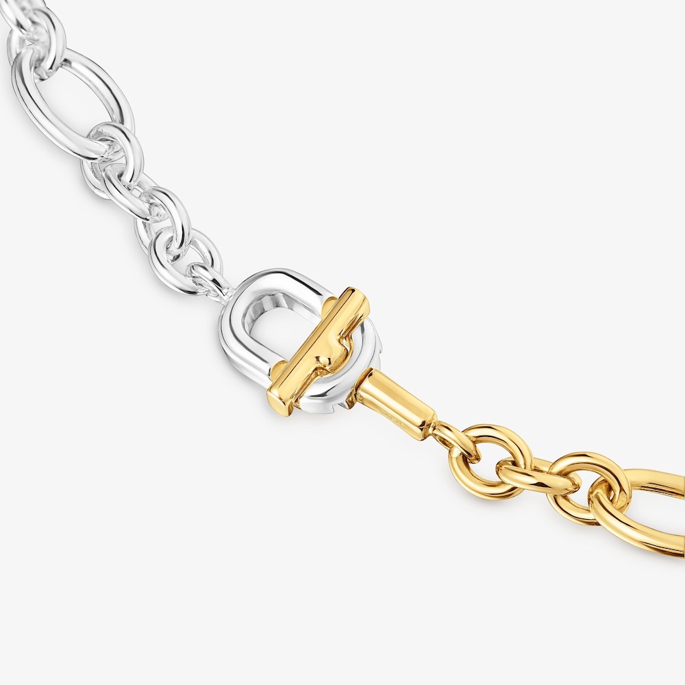 Large two-tone chain Necklace TOUS MANIFESTO