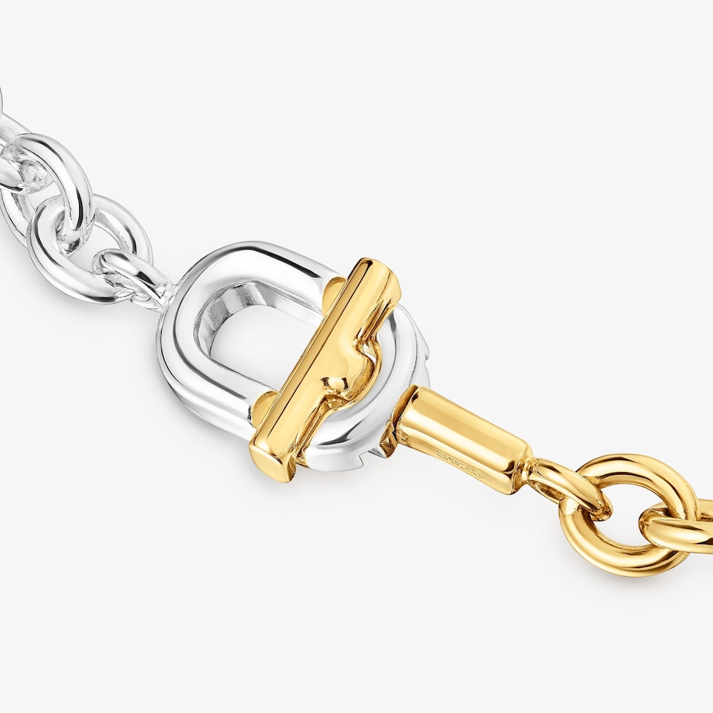 Large two-tone chain Necklace TOUS MANIFESTO